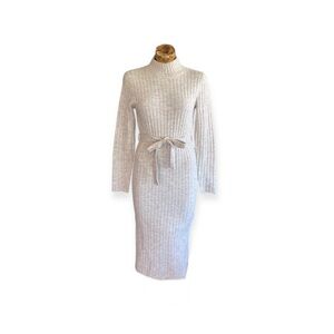 William Rast sweater dress fitted small alpaca blend